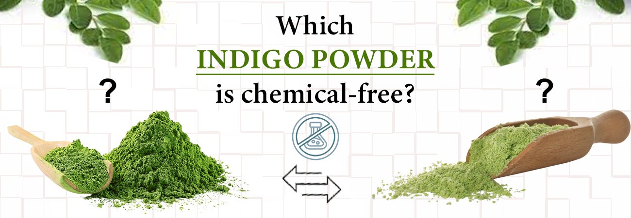 Which indigo powder is chemical free