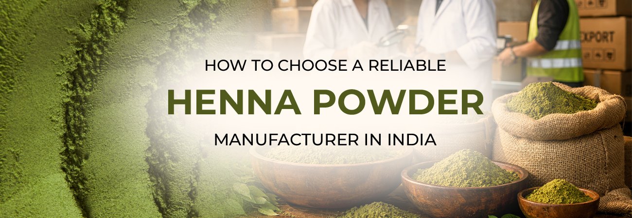 henna powder Manufacturer in india