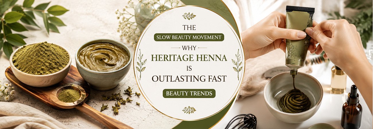 The Slow Beauty Movement: Why Heritage Henna Is Outlasting Fast Beauty Trends